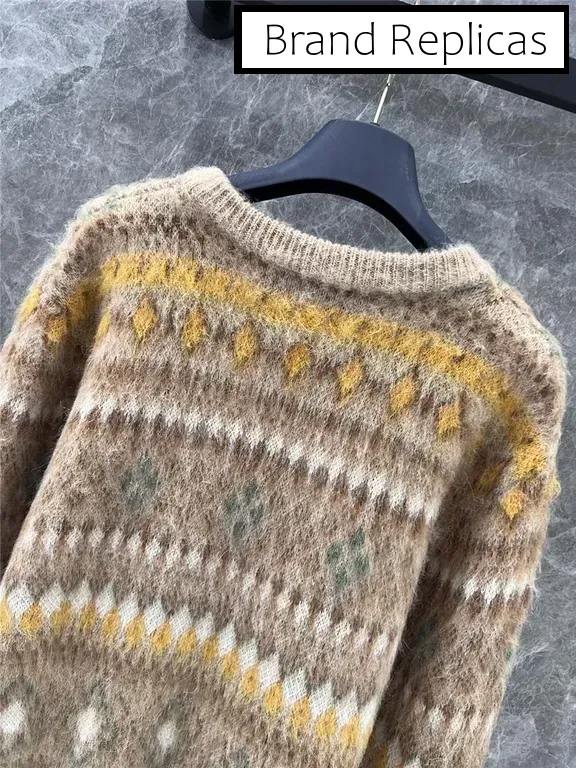 Louis Vuitton Mohair Fair Isle Sweater